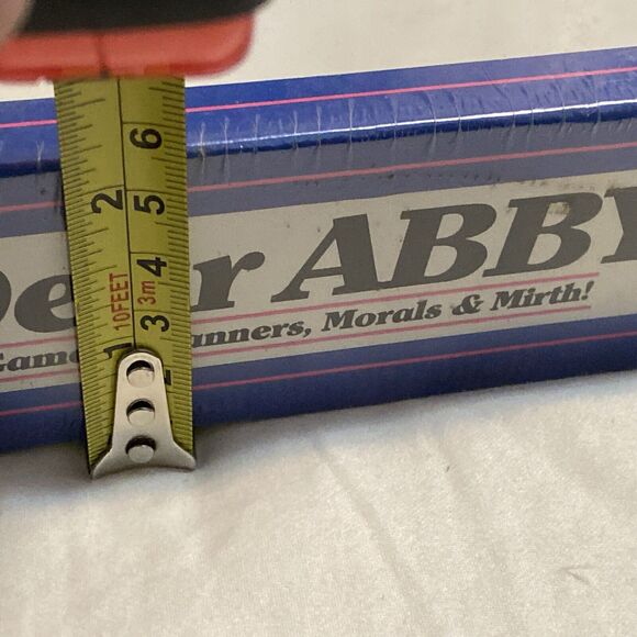 Dear Abby Game of Manners Morals Mirth Pastime Games 1992 Sealed Family Fun Play - Picture 7 of 7